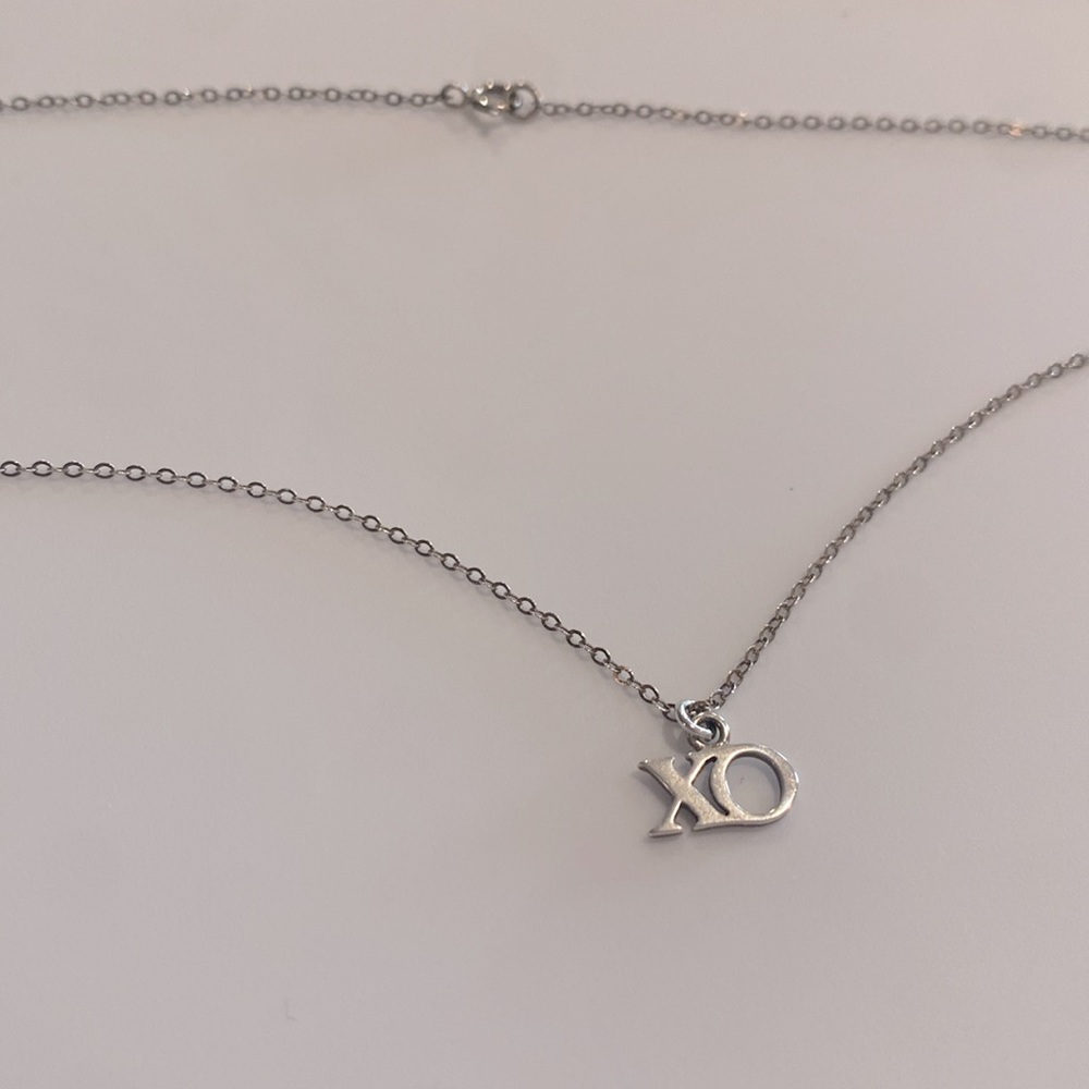Dogeared Silver XO